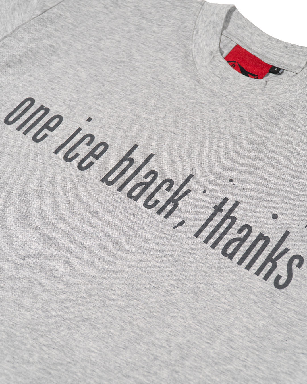 ICE BLACK TEE GREY