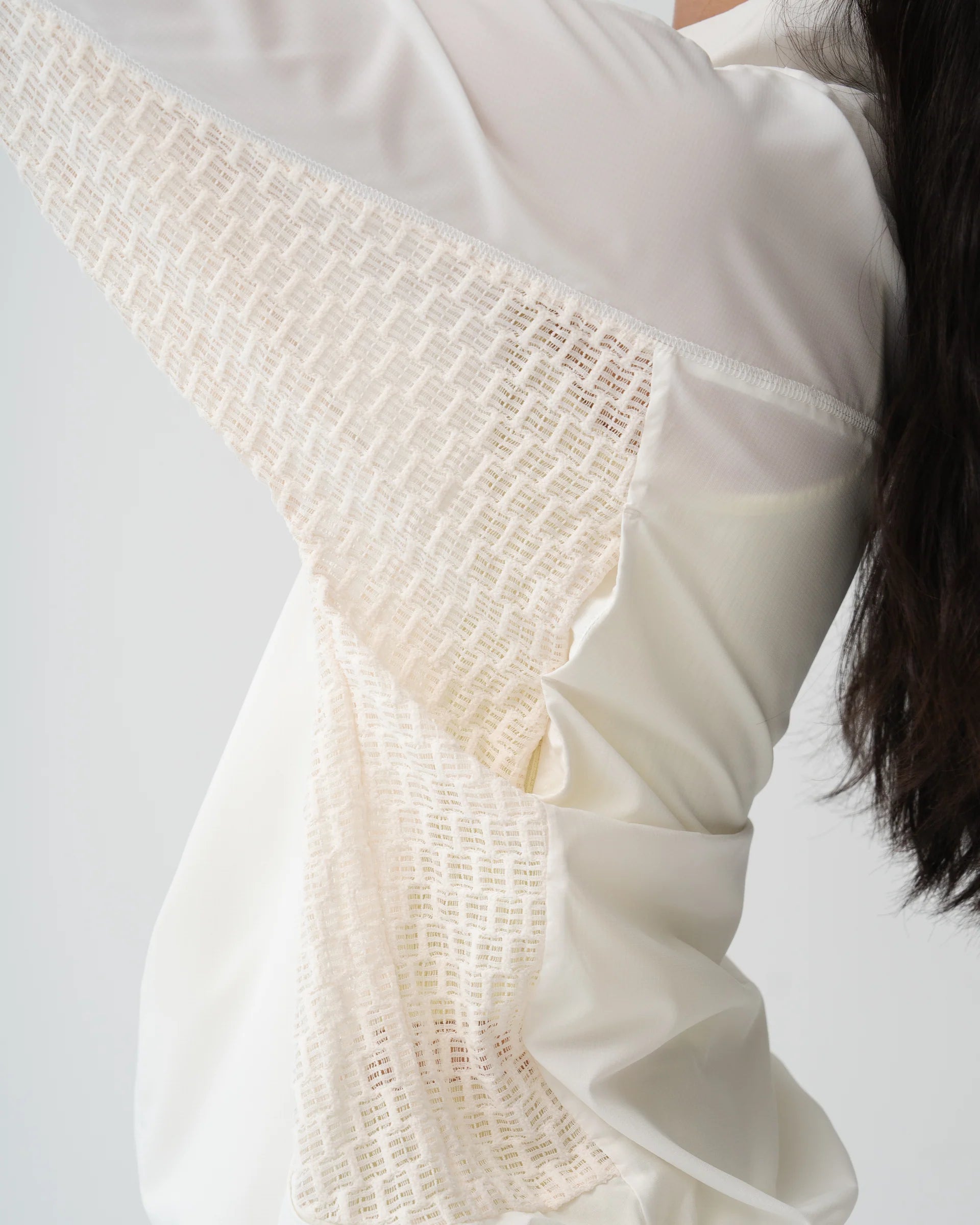 MIST JACKET CREAM WHITE