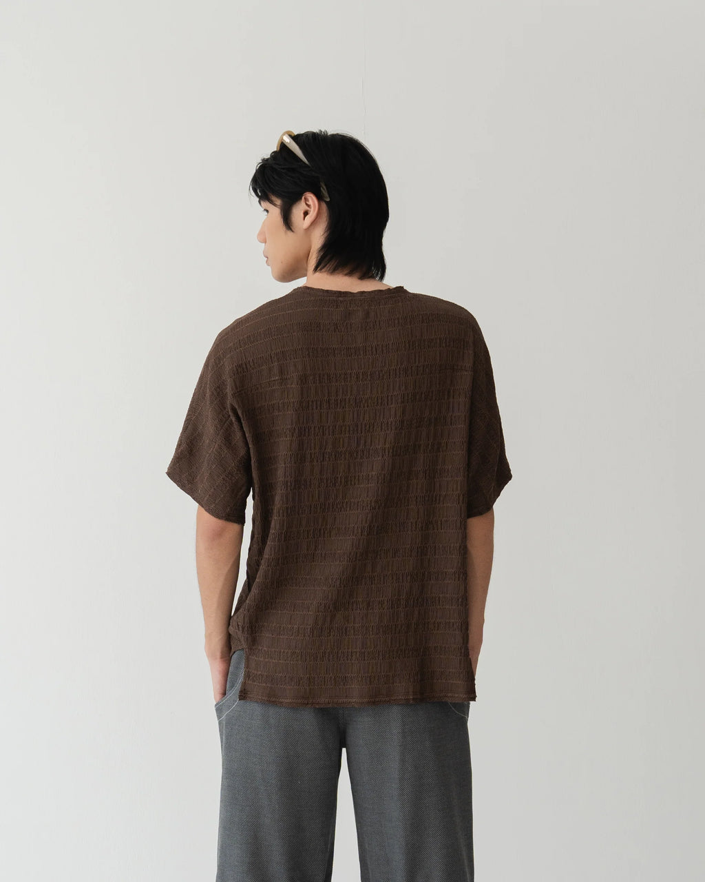 GROW SHIRT BROWN