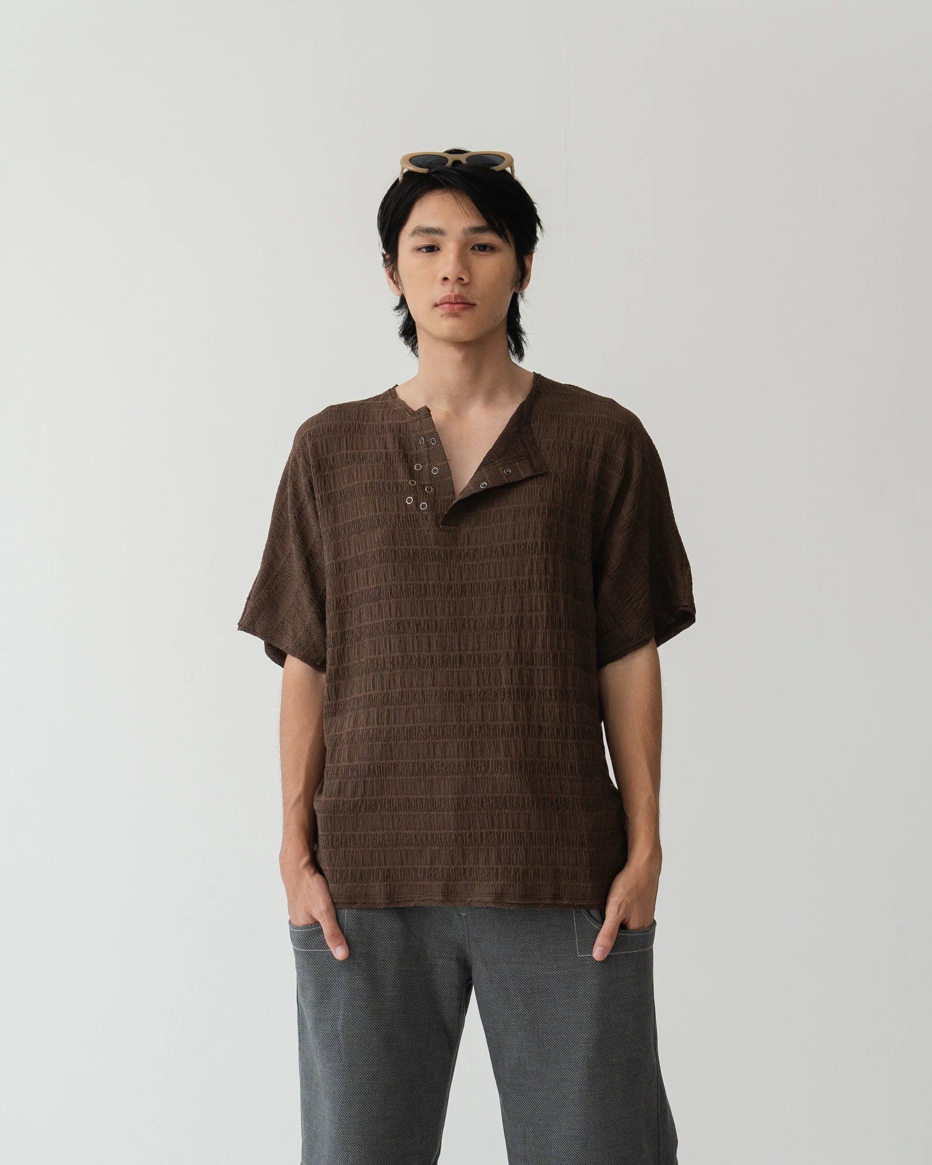 GROW SHIRT BROWN