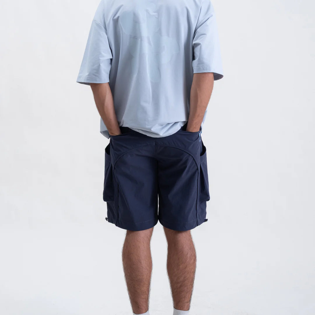 CAMPING SHORTS/NYLON NAVY