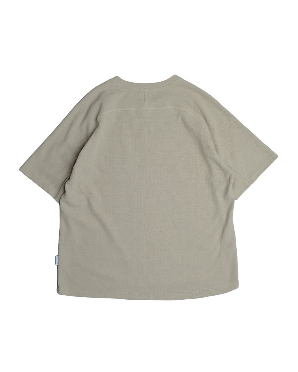 Shuren Waffle Tee / Cotton GREY