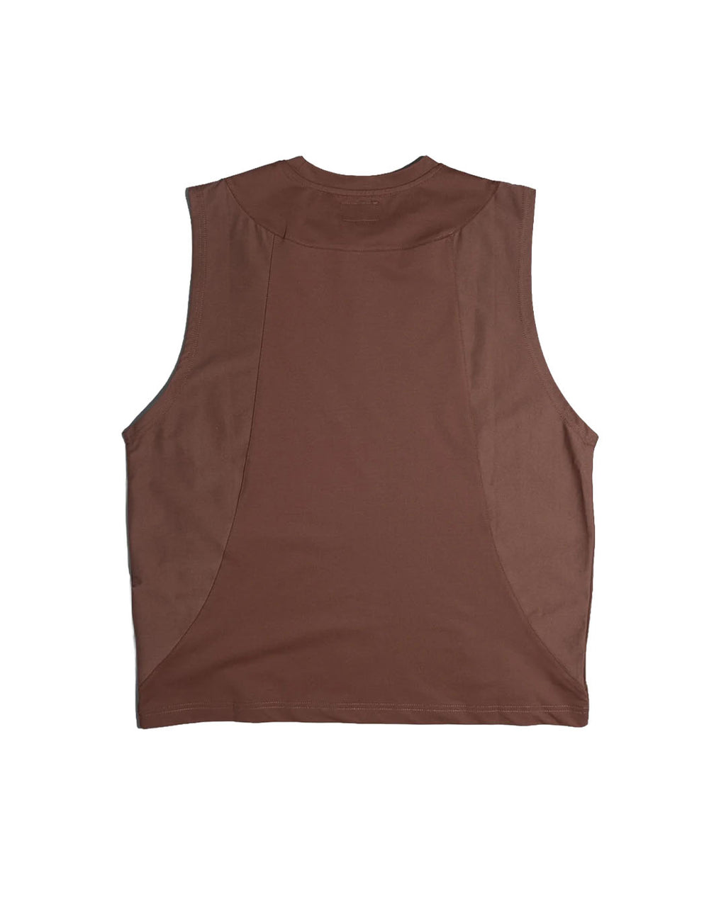 SLEEVELESS 2-TONE MAROON