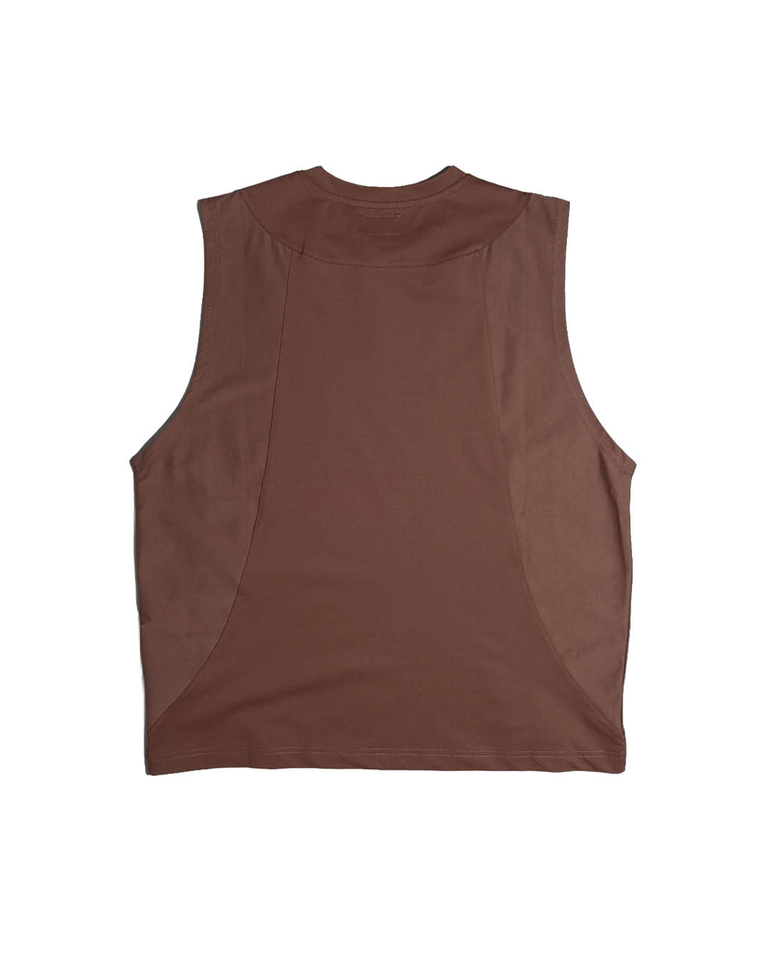 SLEEVELESS 2-TONE MAROON