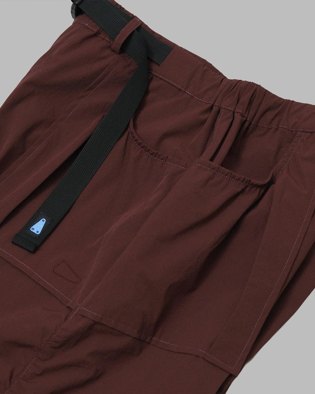 ZZ SIDE PANTS MAROON
