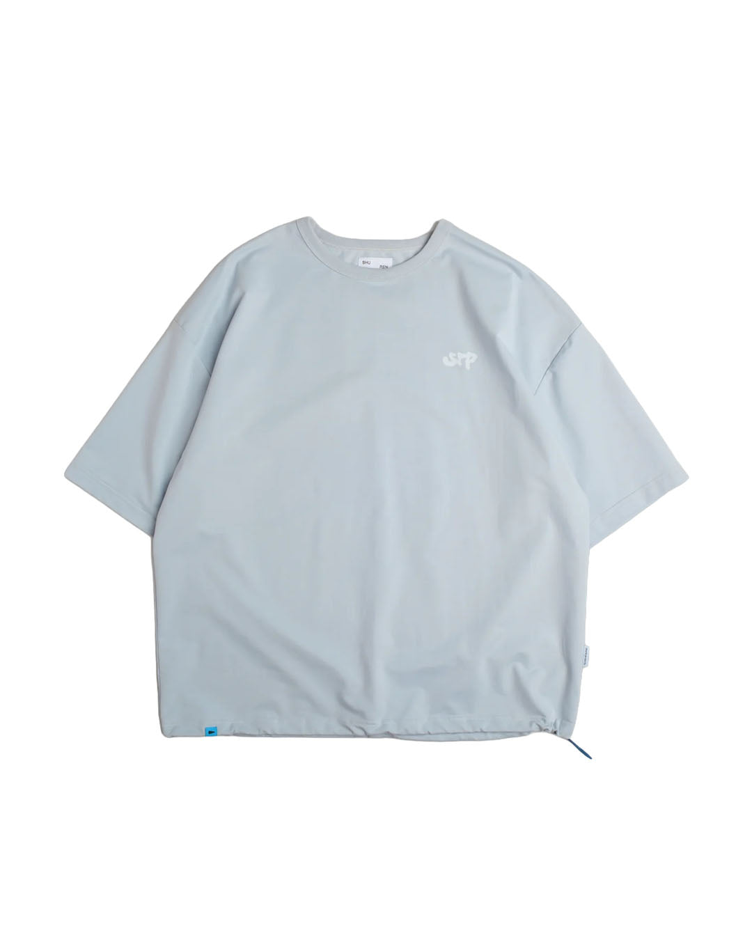 QUIET TEE MISTY BLUE