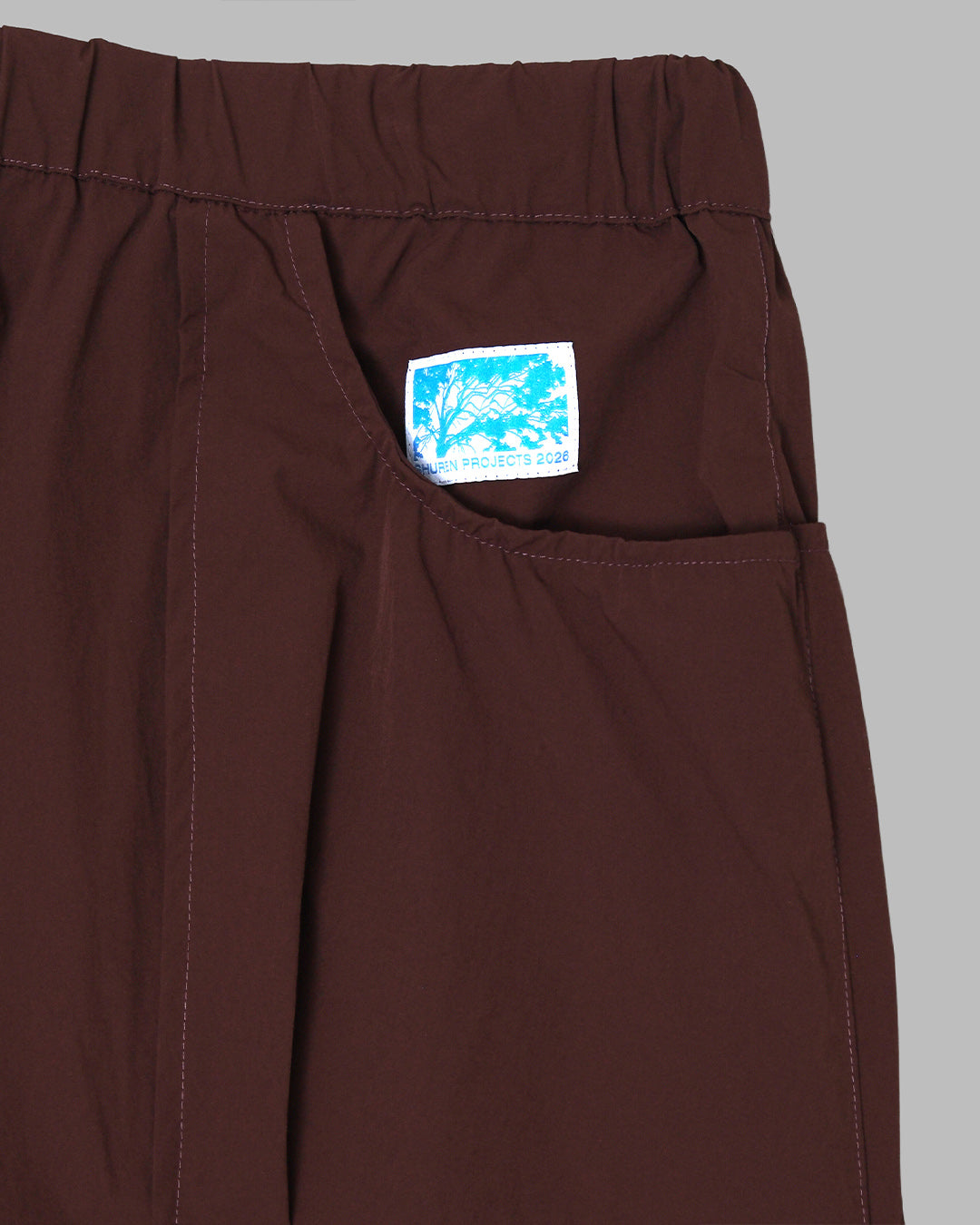 ZZ SIDE PANTS MAROON