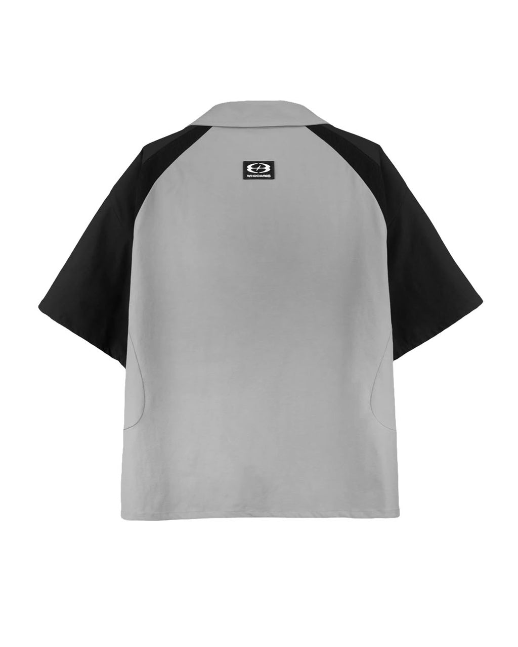 U8 BOXY SHIRT BLACK GREY