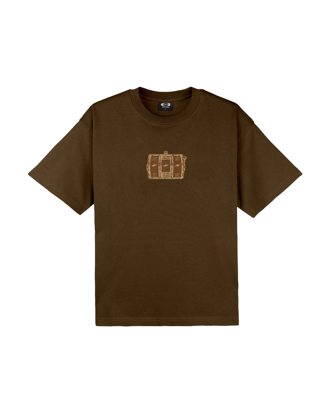 JACKPOT TEE BROWN