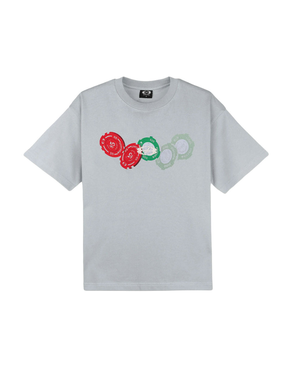 W.CHIPS TEE WHITE