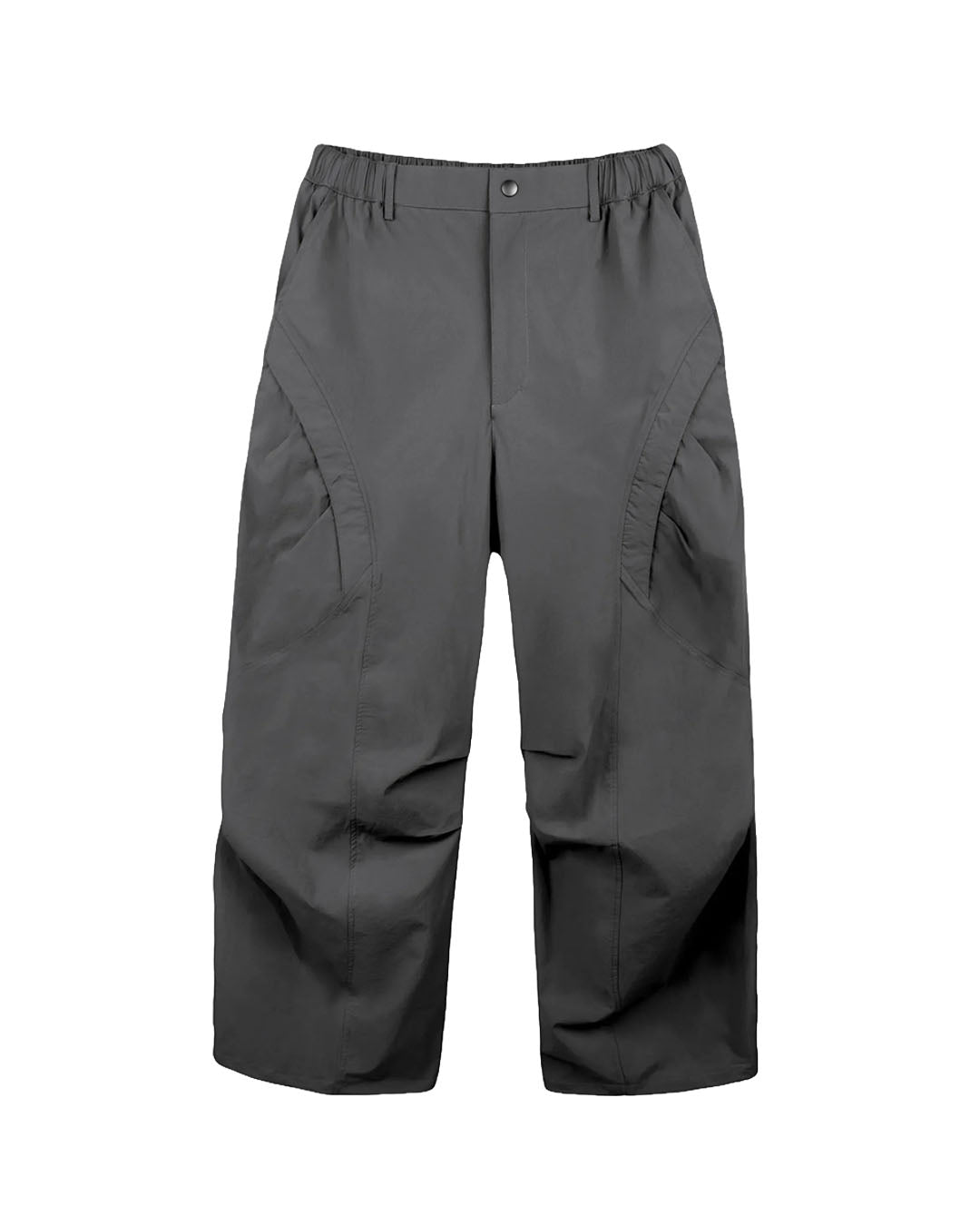 CURVE PLEATED PANTS