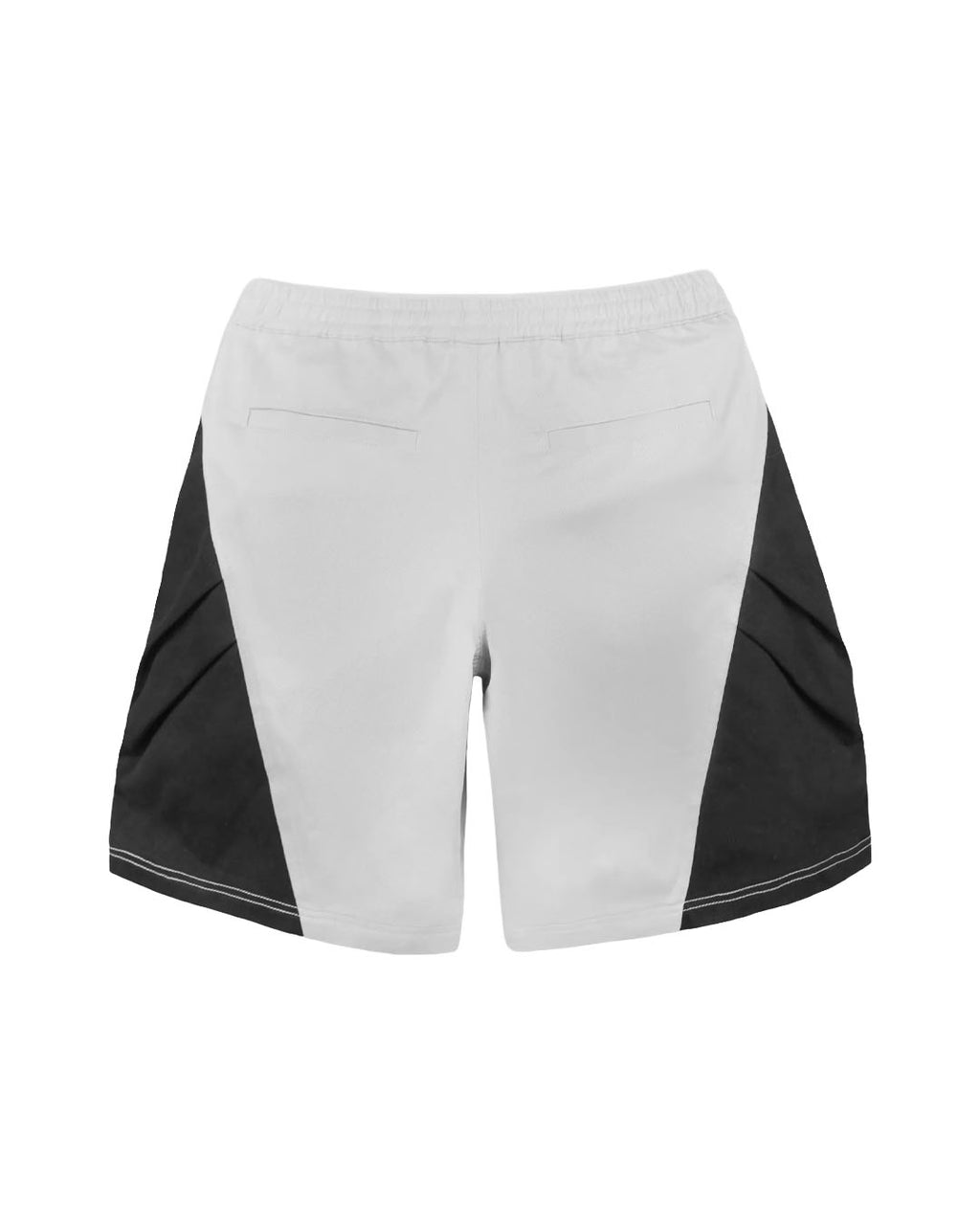 DOUBLE PLEAT SHORTS GREY
