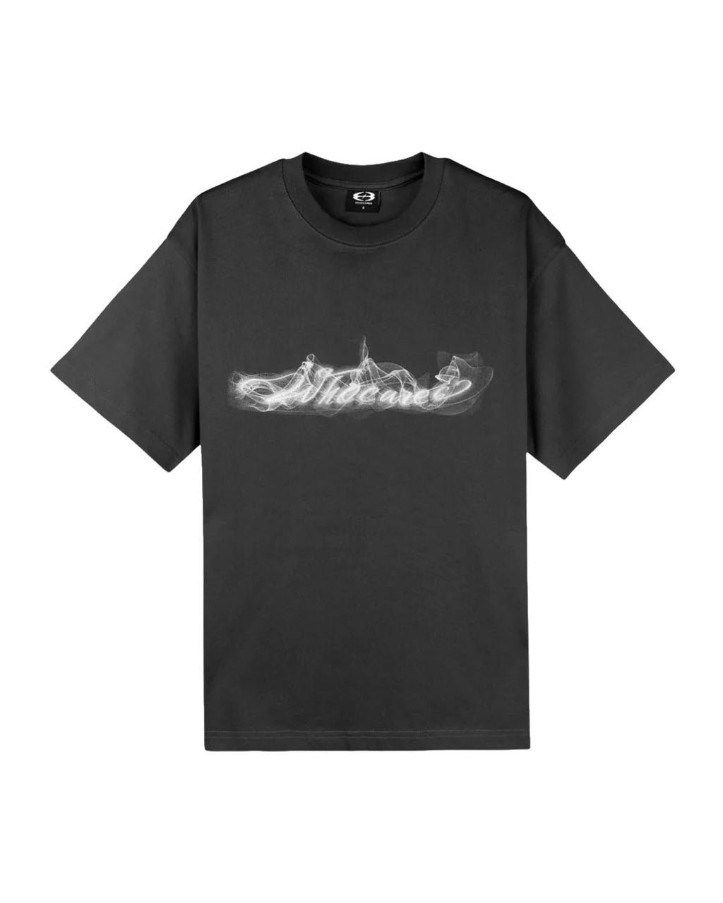 SMOKE LOGO TEE BLACK