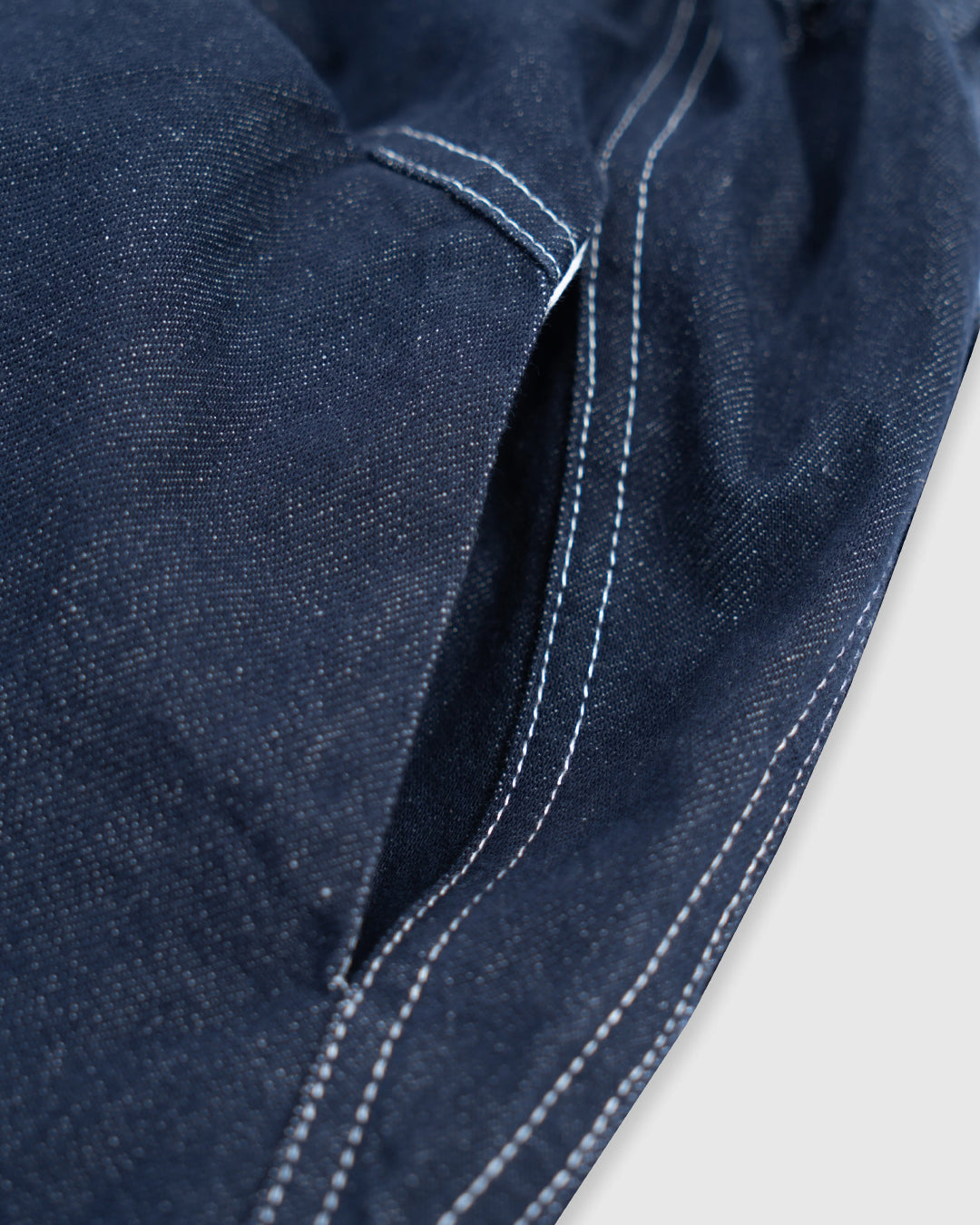 UNDER KNEE SHORT DENIM