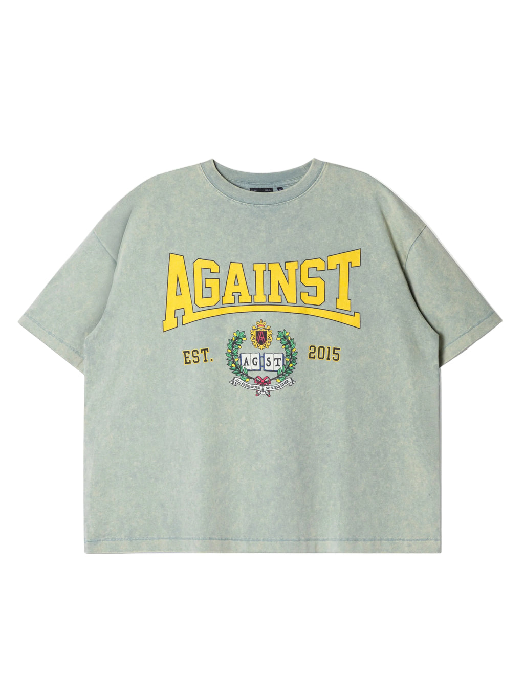 VARSITY WASHED BOXY TEE SAGE
